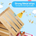 for House Toniesbox Shelf,Compatible with TonieBox 1 and Toniebox 2 Storage Toniebox Organize Display Shelf for 70-80 Tonies Figures Holder Compatible Charging Station for Kid's Room