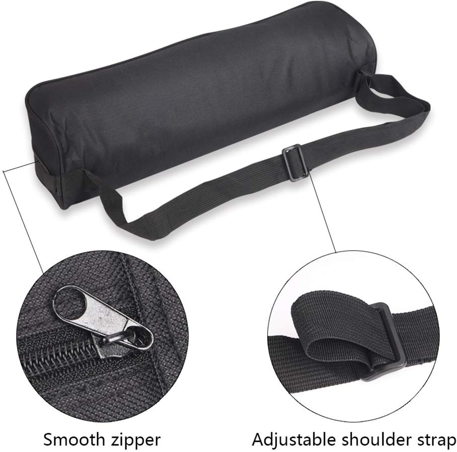 Camp Chair Bag, Camp Chair Replacement Bags Camping Chairs Accessories (Black Bag-28inch)