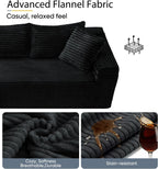 96" Cloud Sectional Couches with Chaise for Living Room
