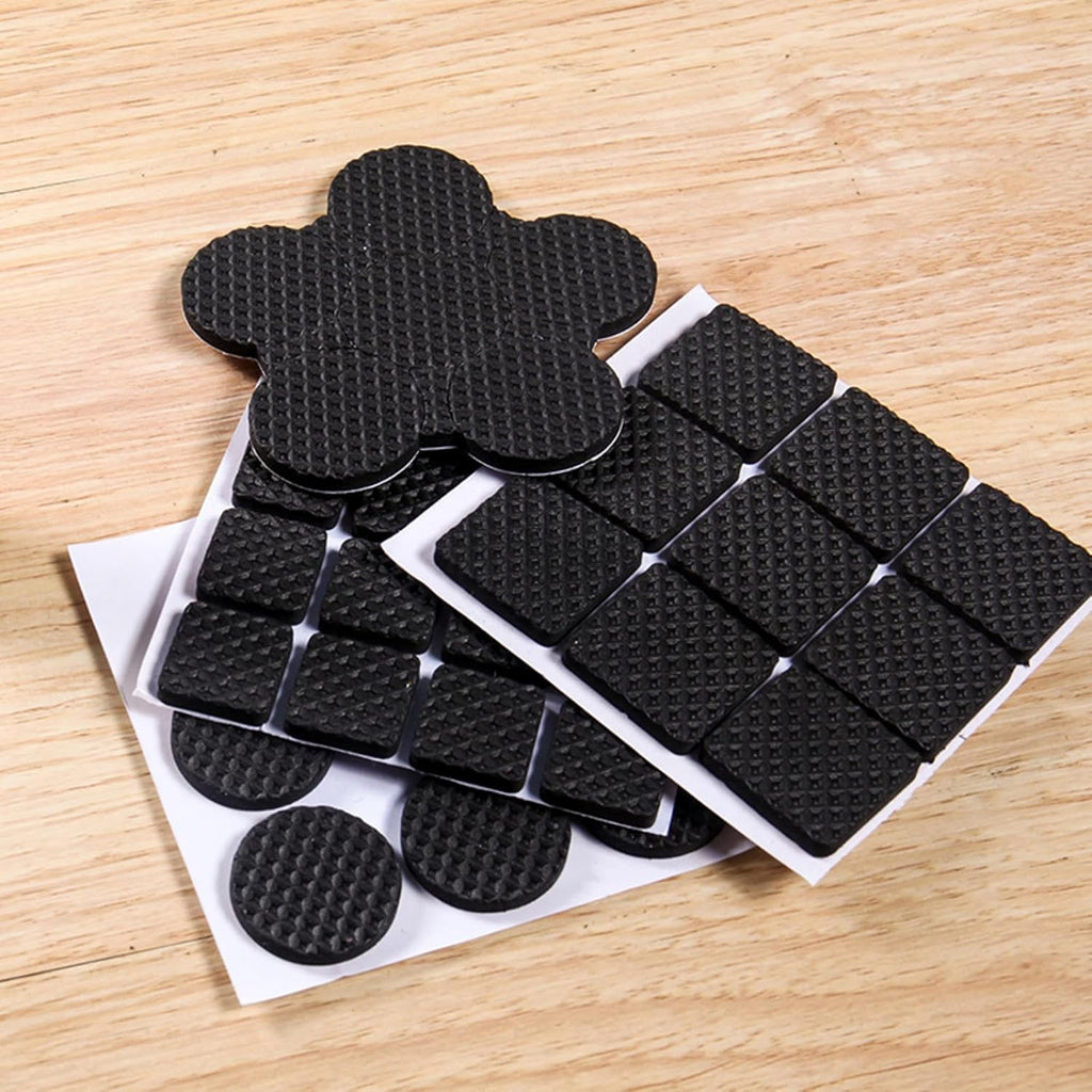 Self-Adhesive Table Leg Pads Chair Leg Stopper Protection Floor mat Furniture Rubber Sofa Anti-Slid Pad Chair Cushion