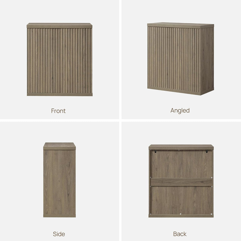 SICOTAS Buffet Cabinet with Storage Sideboard Cabinet with Doors & Shelves | Accent Sideboard Modern Credenza Fluted Storage Cabinet Mid Century Media Console for Living Room Kitchen Dining Hallway