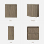 SICOTAS Buffet Cabinet with Storage Sideboard Cabinet with Doors & Shelves | Accent Sideboard Modern Credenza Fluted Storage Cabinet Mid Century Media Console for Living Room Kitchen Dining Hallway