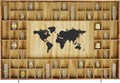 68 Large World Map Shot Glass Display Case Rustic Shot Glass Holder 37x 24.4in Brown Wood Shelf for 2 Different Sizes Glasses Shelf Wall Mount Storage Cabinet for Bar Home Kitchen
