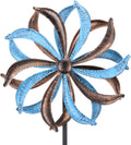 WONDER GARDEN Wind Spinners Outdoor Clearance, Premium Kinetic Wind Sculptures Wind Spinner, Metal Leaf Windmill for Outdoor Yard Patio Lawn & Garden