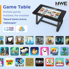 MWE 32 Inch Game Table, Multifunctional Touchscreen Table, Detachable Interactive Display for Indoor Entertainment, Meetings & Education, Android 13, 8+128GB