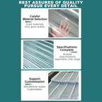 Plastic Roof Panels,Translucent Greenhouse Panel,Daylighting Roof Panels,Sturdy Panel,Cuts Easily,for Patio Garden Balcony etc.(39.37x70.86in)