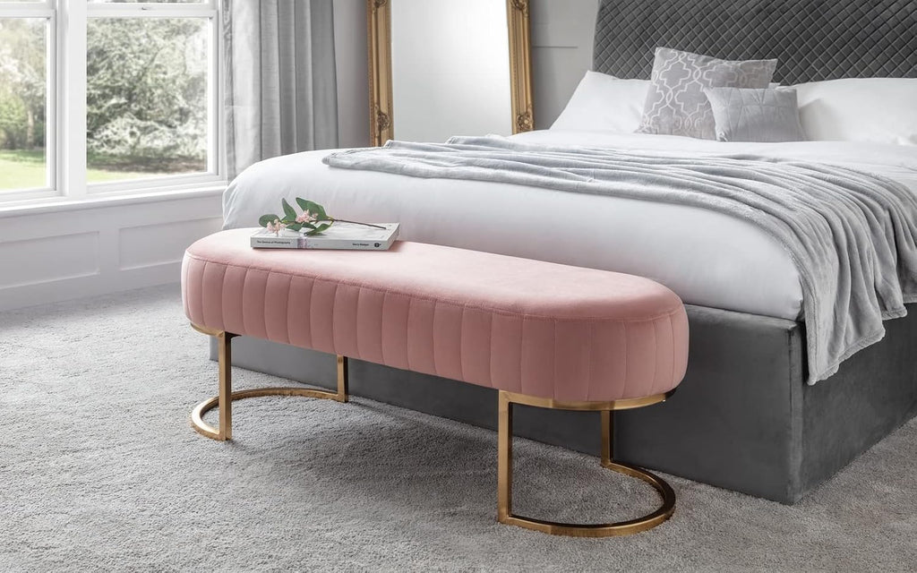 Julian Bowen Harrogate Bench, Pink