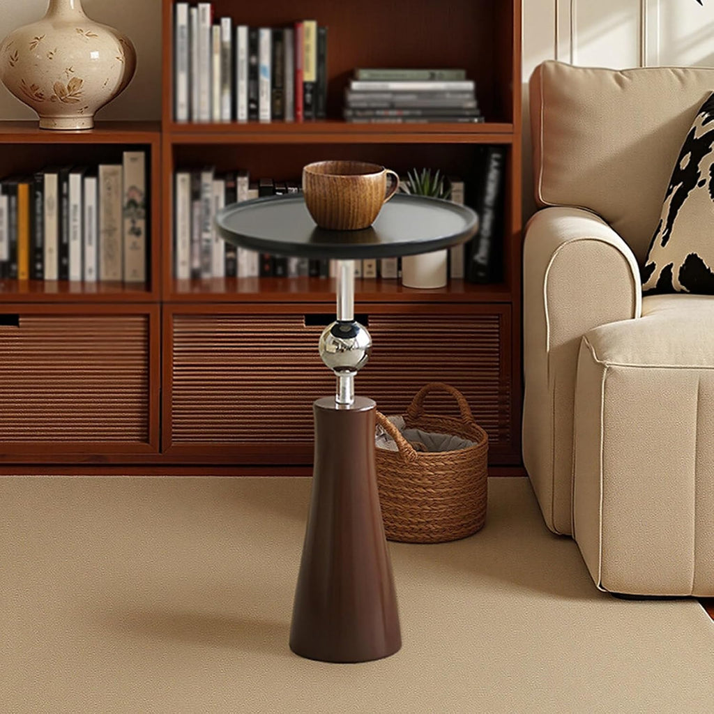 Movable Small Side Table for the Living Room or Bedside—Suitable as a Decorative Accent or a Functional Piece for a New Home