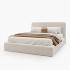 Acanva Full-Foam Queen Size Platform Bed Frame with Headboard