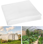10x35 FT Greenhouse Plastic Sheeting,6 mil Transparent Greenhouse Film, UV Resistant Waterproof Plastic Covering for Winter, Polyethylene Greenhouse Covering for Farm, Garden,Agriculture