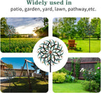 Stargarden Large Metal Wind Spinners for Outdoor, Metal Yard Art Wind Sculptures & Spinners for Yard and Garden Decorations (20x80 Inches)