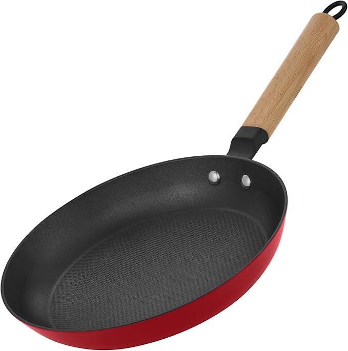 YUTANN Nonstick Frying Pan 10 inch, Ceramic Cast Iron Skillet, Lightweight Pre-seasoned Cast Iron Pan with Detachable Handle, Dishwasher & Oven Safe, Free of PFAS and PFOA