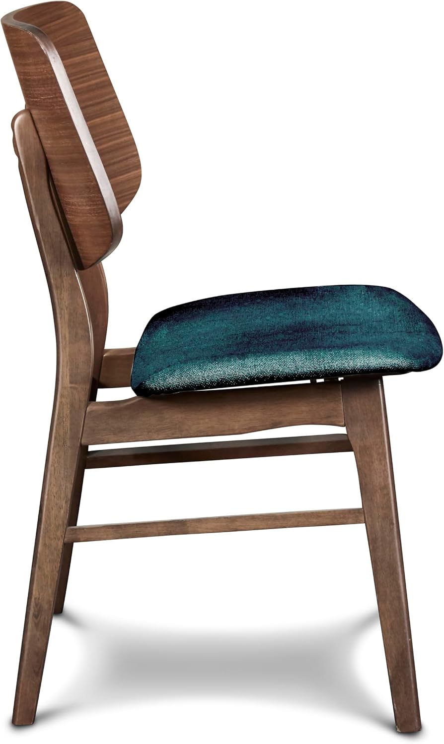 New Classic Furniture Oscar 3-Piece Wood Corner Table Set in Teal
