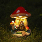 Solar Garden Outdoor Statues Princess and Prince with 4 LED Solar Figurine for Lawn,Patio,Balcony,Yard Decor Unique Housewarming Gift, for Gril,Mom,Grandma,Father,Woman
