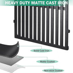 Criditpid Grill Replacement Parts for Weber Genesis 300 Series, 7620 Flavorizer Bars, 7622 Heat Deflector, 7528 Grates & 65054 Warming Rack Kit for Weber 310 S310 E320 E330 S330 EP310 Grill