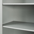 Crosley Furniture Savannah 2-Piece Pantry Storage Cabinet Set with Shelves, Kitchen, Dining, or Laundry Room, Gray