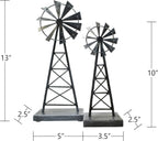 Metal Windmills (Large & Small)