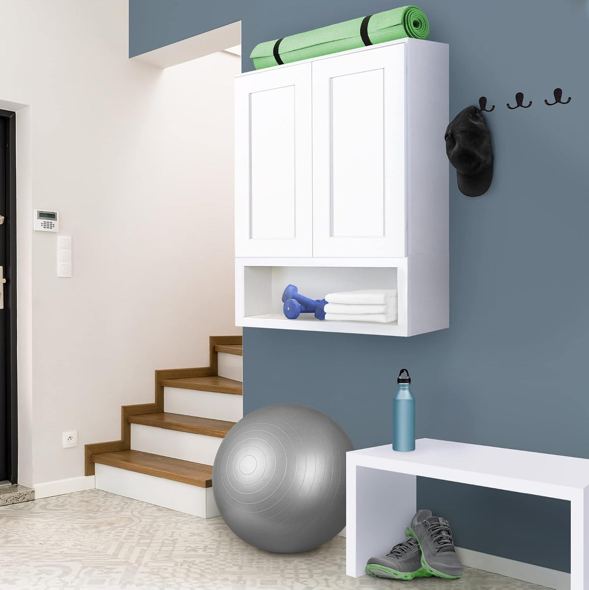 Design House Brookings Kitchen Cabinet Filler 30x3x0.75, Sherwin Williams® White, 561811