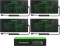 VIVOSUN 4-Pack 10" x 20.75" Durable Waterproof Seedling Heat Mat, UL & MET-Certified Warm Hydroponic Heating Pad for Germination, Indoor Gardening, Greenhouse