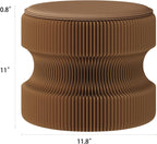 Folding Stool, 660 lbs Capacity Portable Stool, Eco-Friendly Honeycomb Design for Living Room Bedroom Apartment Temporary Event
