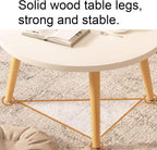 40 X 30cm Coffee Table Convenient Snack Side Table Small Round Side Table Easy to Assemble Bedside Table