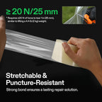 VIVOSUN Greenhouse Repair Tape, 6.3 mil 2" x 108' Weatherproof Clear Poly Patch Tape, Heavy Duty Greenhouse Sheeting Coverings Film Tape for Plastic Sheeting and Tents