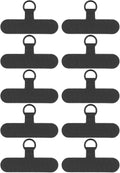 Alomejor 10 Pcs Tether Telephone Table of ABDO and Material ABS Cholo Cholo Tetht Tether Enverse