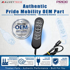 Genuine Pride OEM 10-Button 5-Pin Replacement Remote Hand Control for Pride VivaLift Lift Chair (Standard & Early Version Viva Lift 2) - (CTL1804039) for Standard & Early Version VivaLift 2 Models