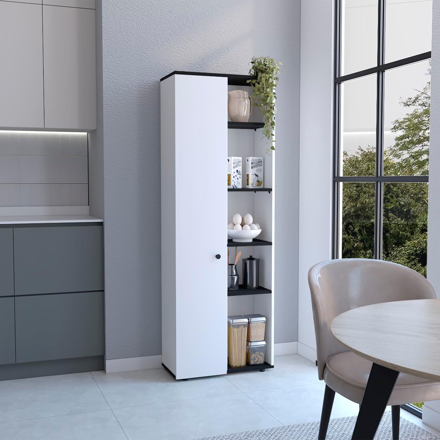 Kitchen Pantry Storage Cabinet - Ample Storage for an Organized Kitchen