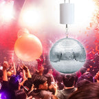 Hanging Display Motor with Remote Battery Operated 20 RPM Rotating Motor for Wind Spinner Mobile Yard Decor Hanging Ornaments Garden Sculptures-Medium Speed