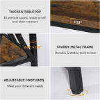 Tribesigns 70.9 inch Extra Long Console Table, Industrial Sofa Table Behind Couch with 2 Tier Storage Shelf, Narrow Entryway Hallway Accent Table for Living Room, Rustic Brown