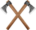 Throwing Axe Set, 16.5" Throwing Tomahawk with 1065 High Carbon Steel & Wooden Handle, Perfect for Axe Throwing Game for Backyard, Competition and Recreation