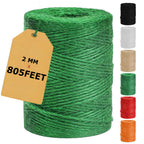 Vanhench 805ft Strong Natural Garden Twine String, Green