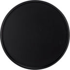 SAFAVIEH Home Collection - Avony Modern Side Table, Black Metal Round Pedestal Accent Table, Fully Assembled (ACC5505A)