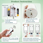 Fonmy Hanging Display Motor with Remote 5 RPM Low Speed for Wind Spinner Ornament Hanging Decor Wind Chimes Baby Crib Mobile Battery Operated Motor