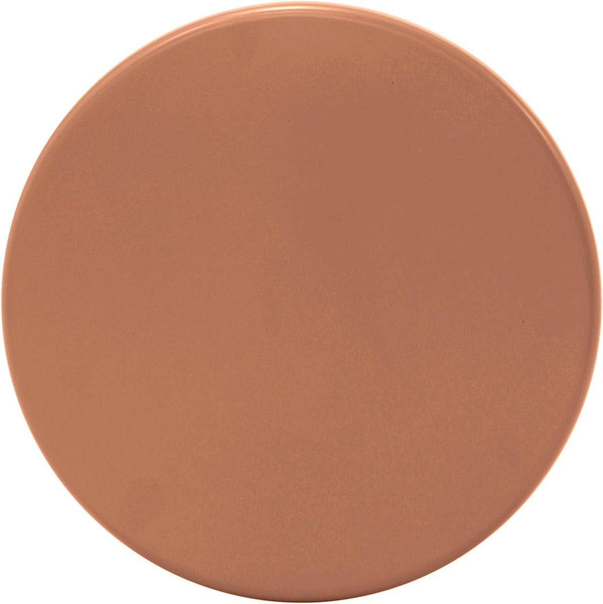 Meridian Furniture 99026Terracotta-ET Anika Collection Modern | Contemporary Side Table with Matte Terracotta Finish Iron Metal, 14.5" W x 14.5" D x 19" H, Terracotta