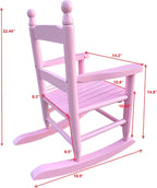 Small Rocking Light Pink Chair- Indoor or Outdoor