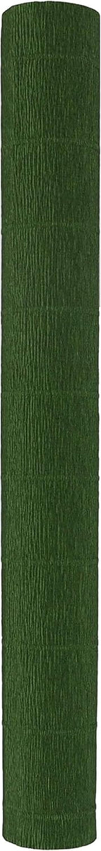 Crepe Paper Roll, Heavy Italian 180 g, 13.3 sqft, Leaf Green