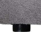 JACH Modern Storage Ottoman Module for Living Room, Cushion Covers Removable, Minimalist Comfy Breathable Footstool Footrest for Living Room Apartment (Grey)