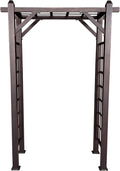Bronze Modern Aluminum Garden Arbor Arch