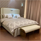 Modern Bed Bench, Modern Upholstered End of for Bedroom, Window Ottoman Benches Seat,Shoe for Entryway Living Room Entryway(140 * 36 * 45cm)