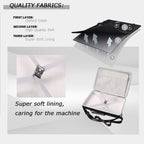 Tourmate Hard Storage Case for BOIFUN/YOTON/POFOTO/PJGCWB/WONNIE 17.5" Portable DVD Player，14'' 15.5" 15.7" 16.9" With Fixed Spring Rope EVA Box (Only Case)(Only BOX)