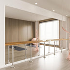 brisafe 2PCS 71" X 32" Gym Mirror - Full Length Wall Mirror for Gyms, Dance Studios, Home and Yoga - Easy Installation, Ultra Light Shatterproof Nano Miorror Reduces 60% Commercial Insurance Costs