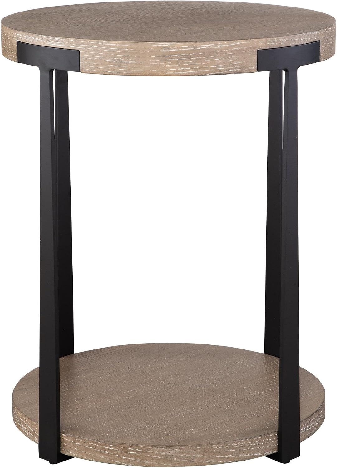 Uttermost 50003 Palisade - Round Side Table-24 Inches Tall and 19 Inches Wide
