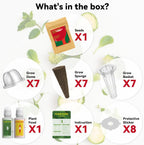 inbloom Fruit Seed Pod Kit for AeroGarden, Ahopegarden Hydroponics Growing System, 7-Pods (350 Seeds+, Include Red Cherry Tomato, Golden Cherry Tomato, White Strawberry, and Red Strawberry)