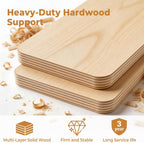 Heavy Duty Couch Cushion Support Board for Sagging Sofa, 24''x72''Wide Sofa, Thick Reinforced Wood Boards Add Strong Seat Supports, Under Couch Insert with Anti-Slip Dots, Grey
