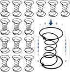 15 Pcs 6" Upholstery Strap Coil Springs Repair, 8 Gauge Wire, High Elastic Spring Replacement, Knotted Two Ends, Easy Hook-on Installation for Sofa Chair Seat Couch Furniture Repair & DIY