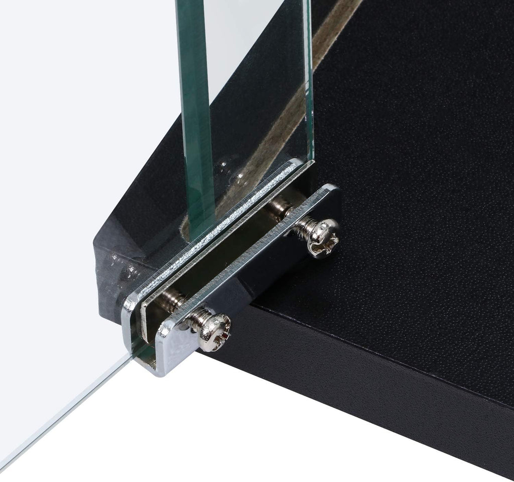 不二貿易(Fujiboeki) 3 Tiers Glass Collection Case, 高さ86cm, Clear