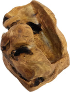 Hand-Crafted Root Wood Live Edge Wine Bottle Holder (1)