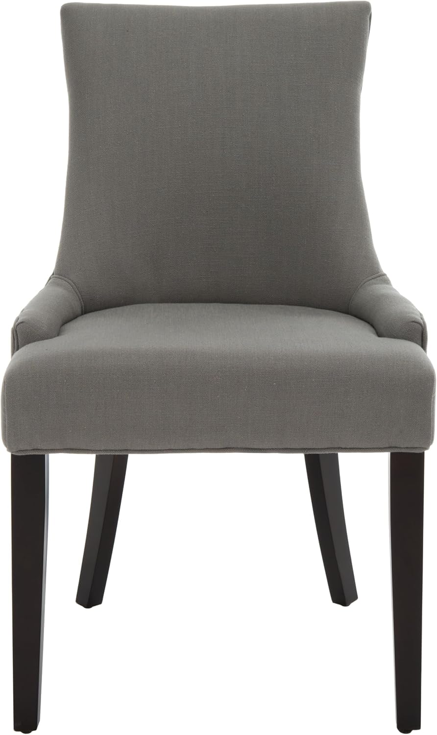 SAFAVIEH Home Collection - Lester Granite Upholstered Dining Chair, Modern Armless Design with Solid Wood Legs, Comfortable Seating for Dining Room or Kitchen (MCR4709B)